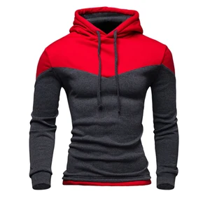 Толстовка мужская, осенняя, зимняя, повседневная, с капюшоном