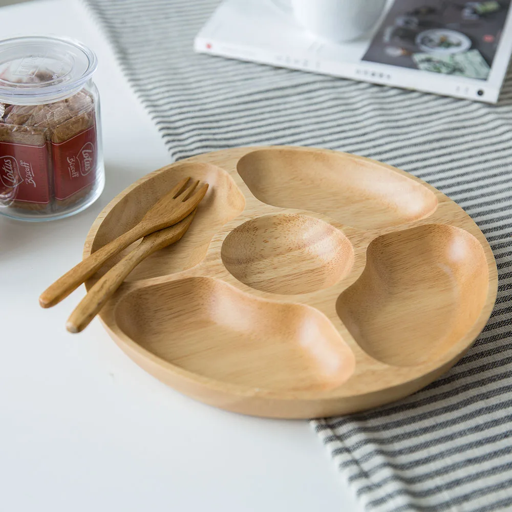 Домашний сад кухня столовая посуда для бара тайская резина дерево ручная работа