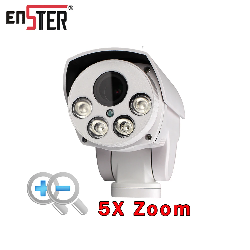 Беспроводная IP камера ENSTER 1080P 5 кратное увеличение 4G Sim карта PTZ аудио встроенный