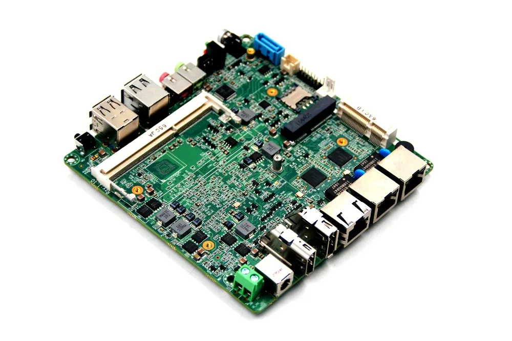 Bay материнская плата trail Dual Lan четырехъядерная N2900 nano itx 12*12 см|motherboard dual lan|motherboard