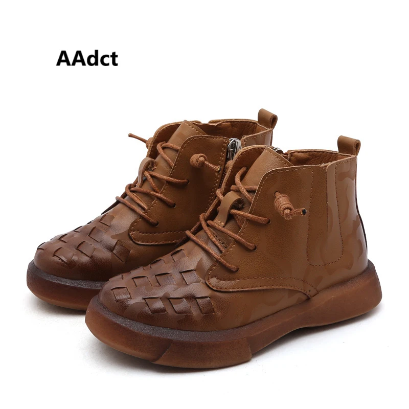 Фото AAdct Cotton martin kids boots 2018 Winter warm fashion for boys and girls Soft bottom children short Детская одежда и обувь AAdct Cotton martin kids boots 2018 Winter warm fashion for boys and girls Soft bottom children short Детская одежда и обувь