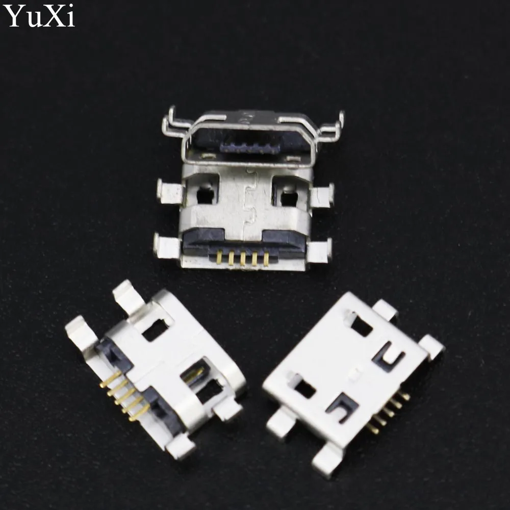 YuXi 2 шт. для Lenovo S6000-H S6000H S6000 порт зарядки micro mini USB разъем док-станции Разъем замены |