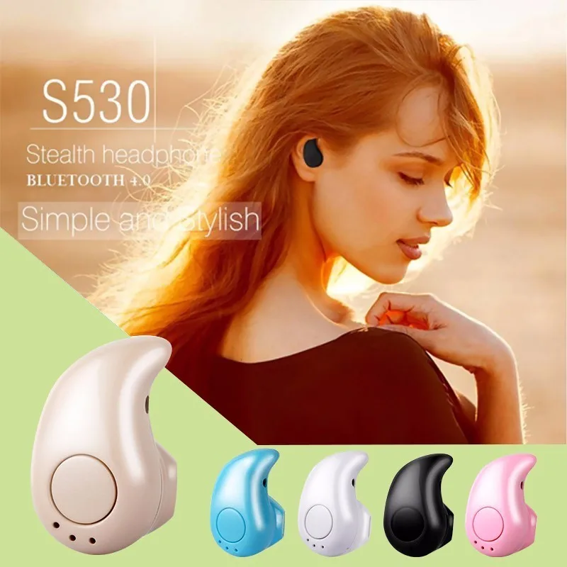 Rondaful Bluetooth мини наушники Беспроводные Гарнитура с микрофоном S530 Стереонаушники