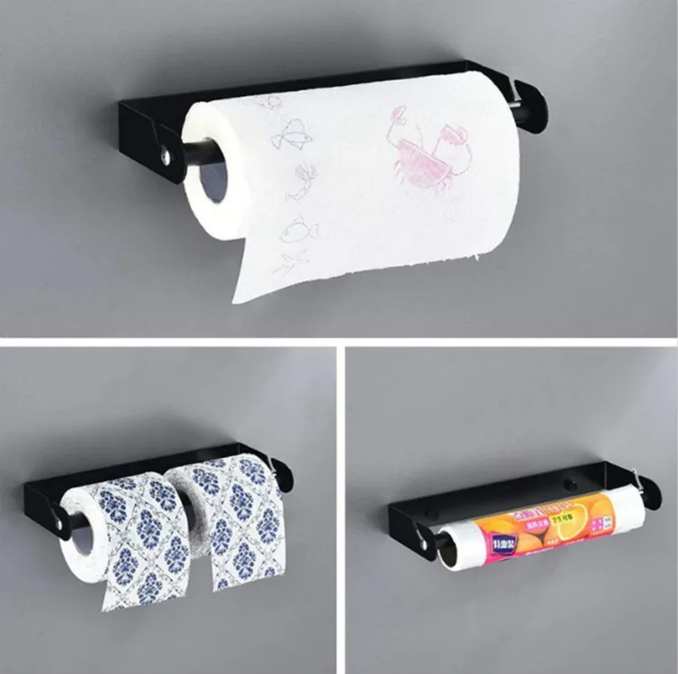 Stainless Steel Swivel Paper Stand Towel Holder and Cling Film Rack For Kitchen wall &amp Bathroom- Wall Mounted/Under Cabinet | Дом и сад