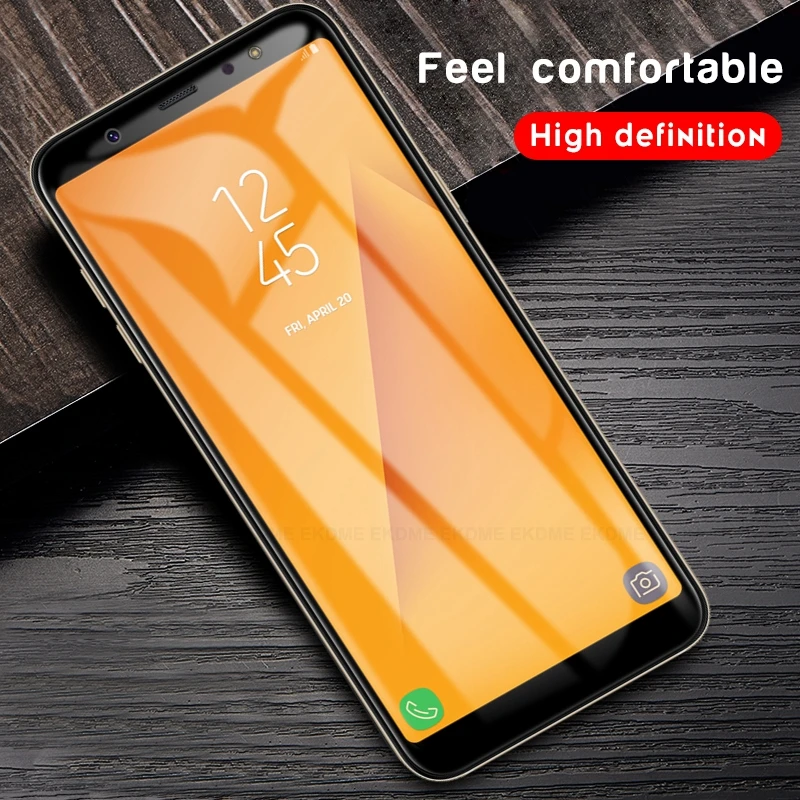 Закаленное стекло 3-1 шт. для Samsung Galaxy A7 A750 2018 A9 A8 Star A6 Plus защита экрана защитная