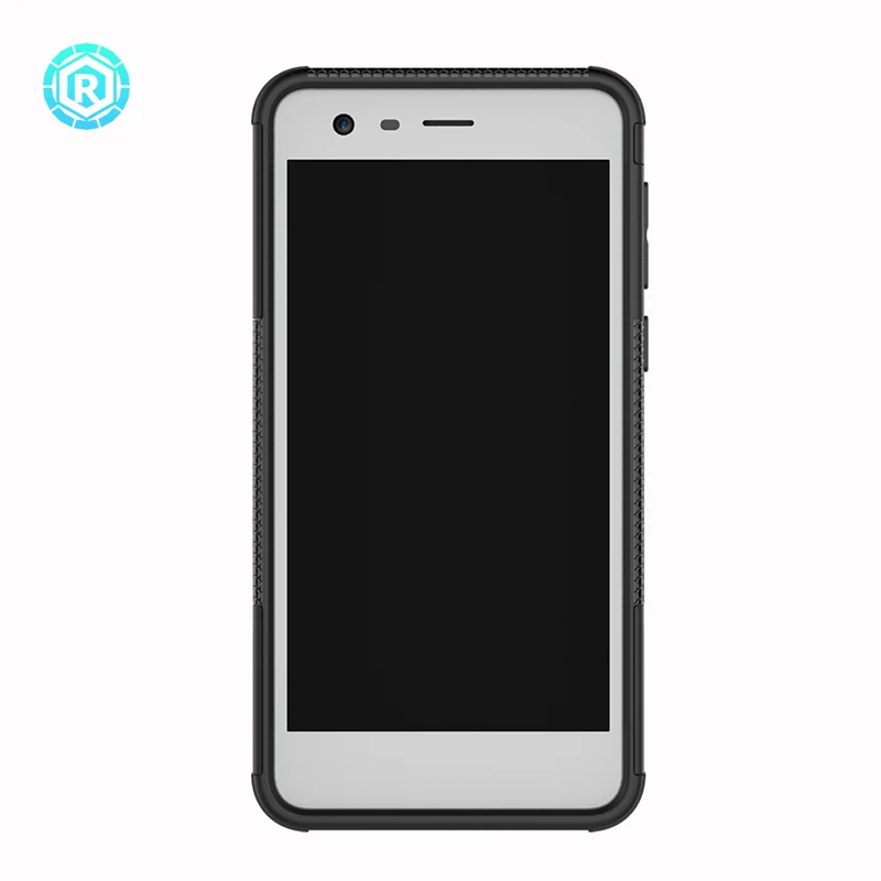 R For Nokia 2 Case Heavy Duty Armor Slim Hard Tough Rubber Cover Silicone + plastic Phone |