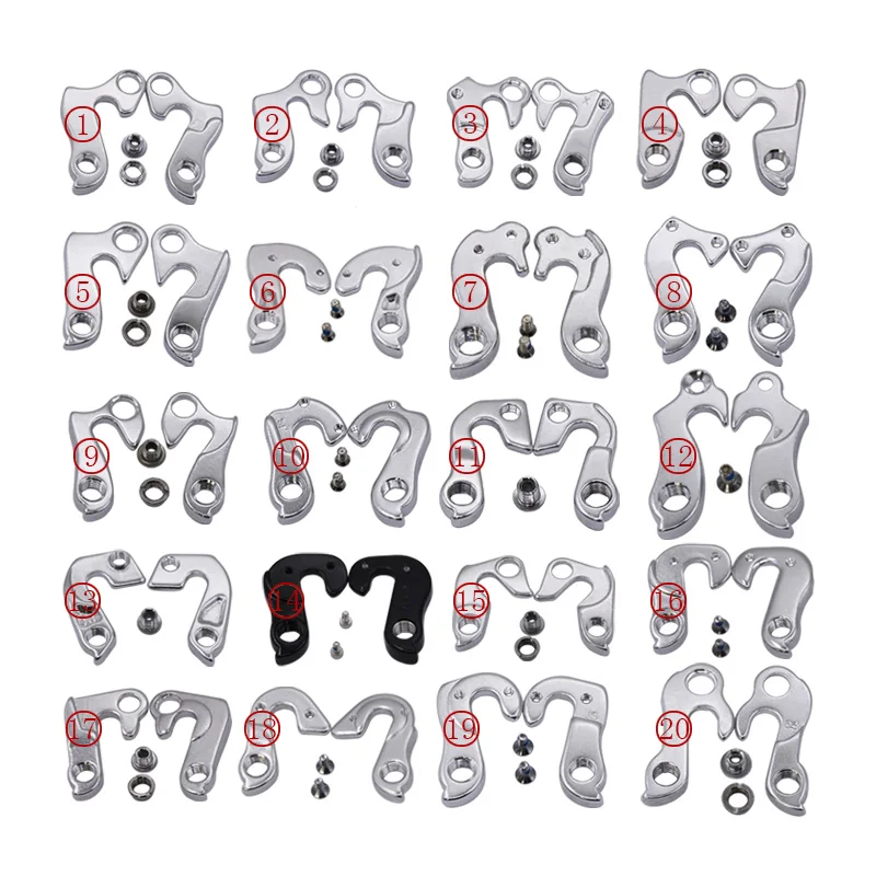 Сплав дорожный велосипед горный задний переключатель вешалка крюк запчасти|rear