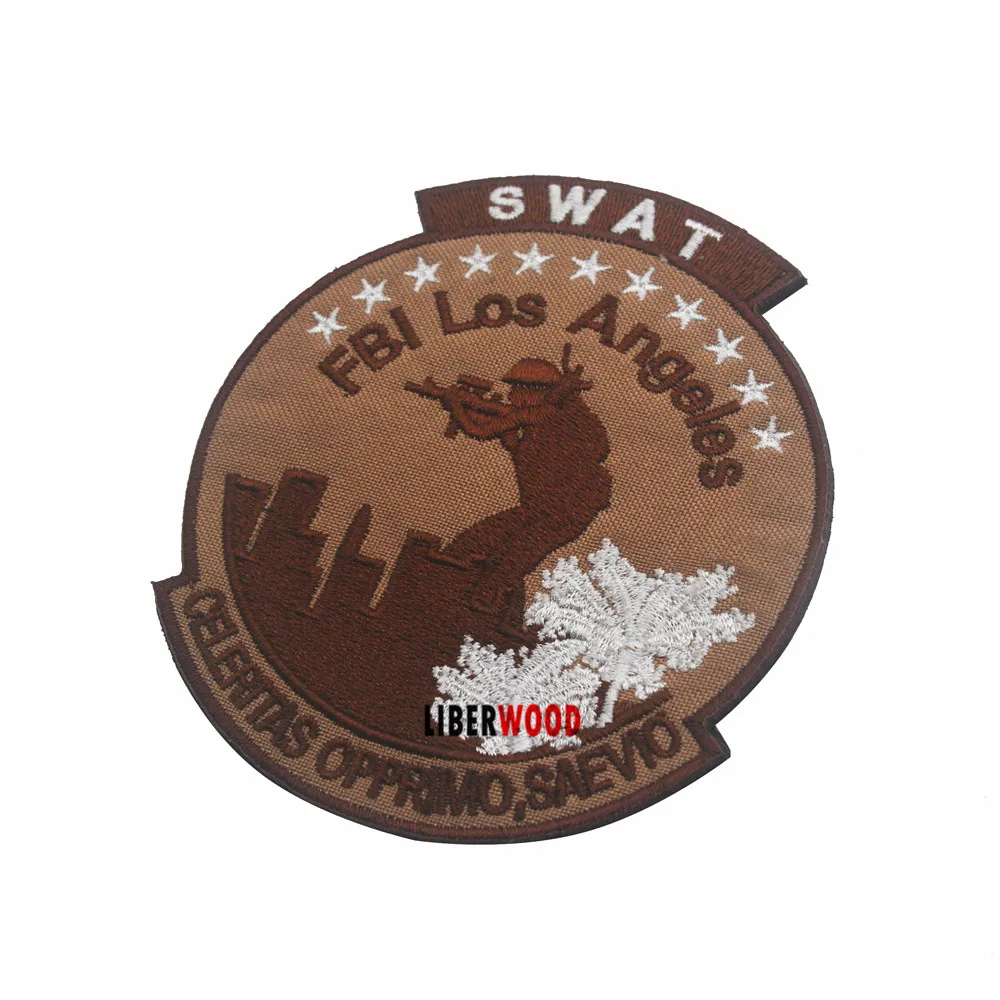 FBI Federal Bureau of Investigation полиция Лос Анжелеса swat тканевая нашивка значок для