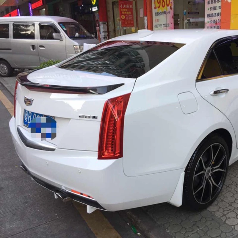 Задний спойлер из углеродного волокна ATS задний 3D модель для Cadillac 4 дверного