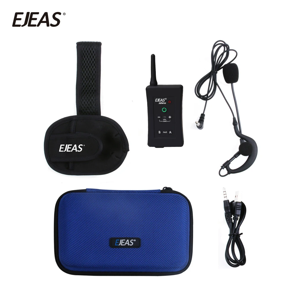 EJEAS FBIM Беспроводная дуплексная гарнитура для футбольного рефери 1200 м Bluetooth