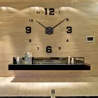 2020, большие настенные часы muhsein сделай сам, акриловые зеркальные цифровые часы, 3D настенные часы, персонализированные цифровые настенные часы, бесплатная доставка