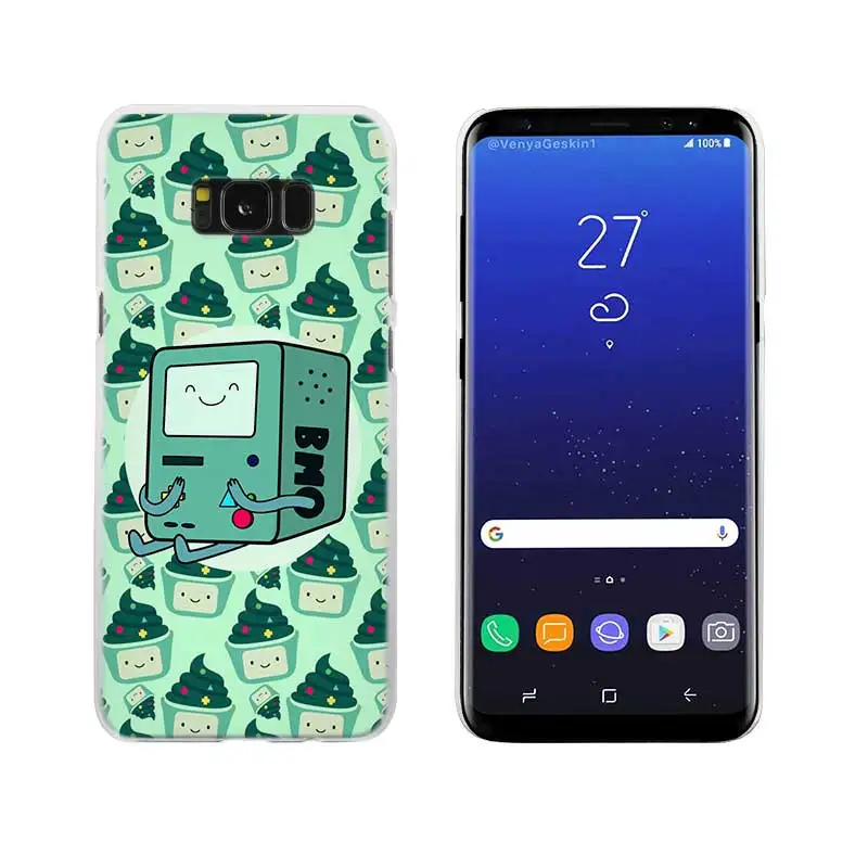03 Sheli Adventure Time с Финном Джейком прозрачный Note 10 9 pro Жесткий чехол для samsung S4 S5 S6 S7 S8 S9 S10 Plus Edge Mini - Цвет: 03