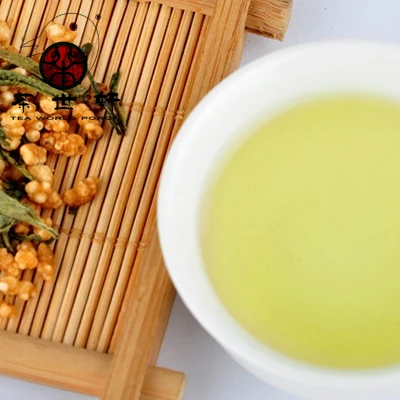 

120g Premium Brown Rrice Green Genmaicha China Kirara Rice Malva Verucitillata Leaf Health Skin Care Mask Raw Materials Dry Tea