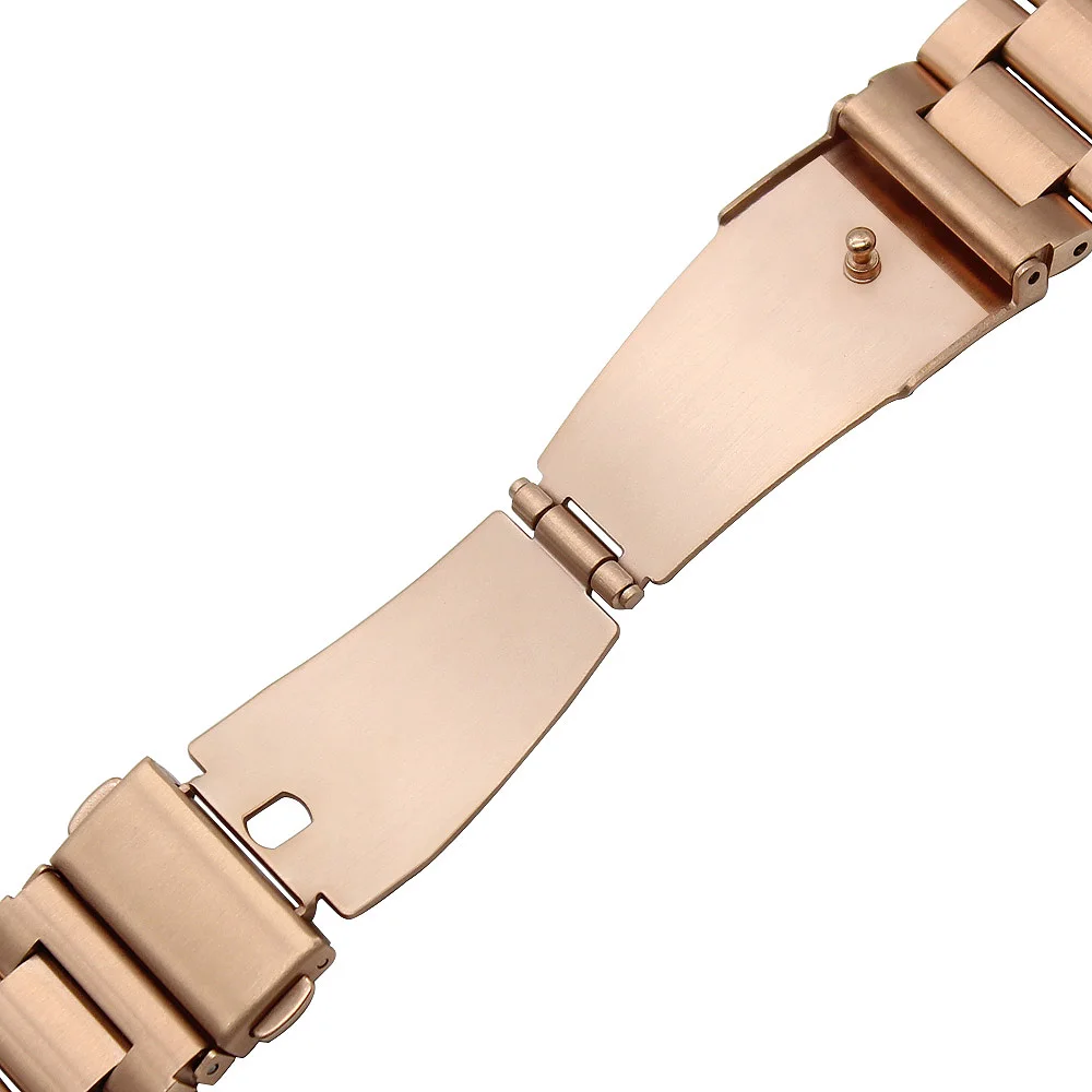 22 мм ремешок для часов из нержавеющей Стали Быстросъемный Asus ZenWatch 1 2 мужчин WI500Q