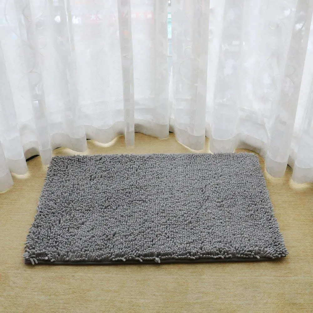 Коврик для унитаза коврик ванной и душа легко сушить пола серый дома