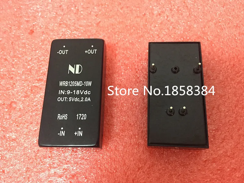 Модуль питания dc 12v до 5v 2a одиночный выход изолированный источник понижающий