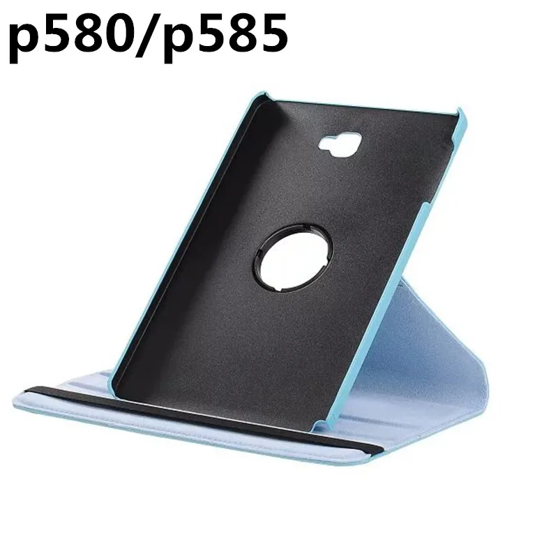 Tablet case для samsung galaxy tab a a6 10.1 ''с s ручка p580 p585 garunk искусственная кожа 360 градусов