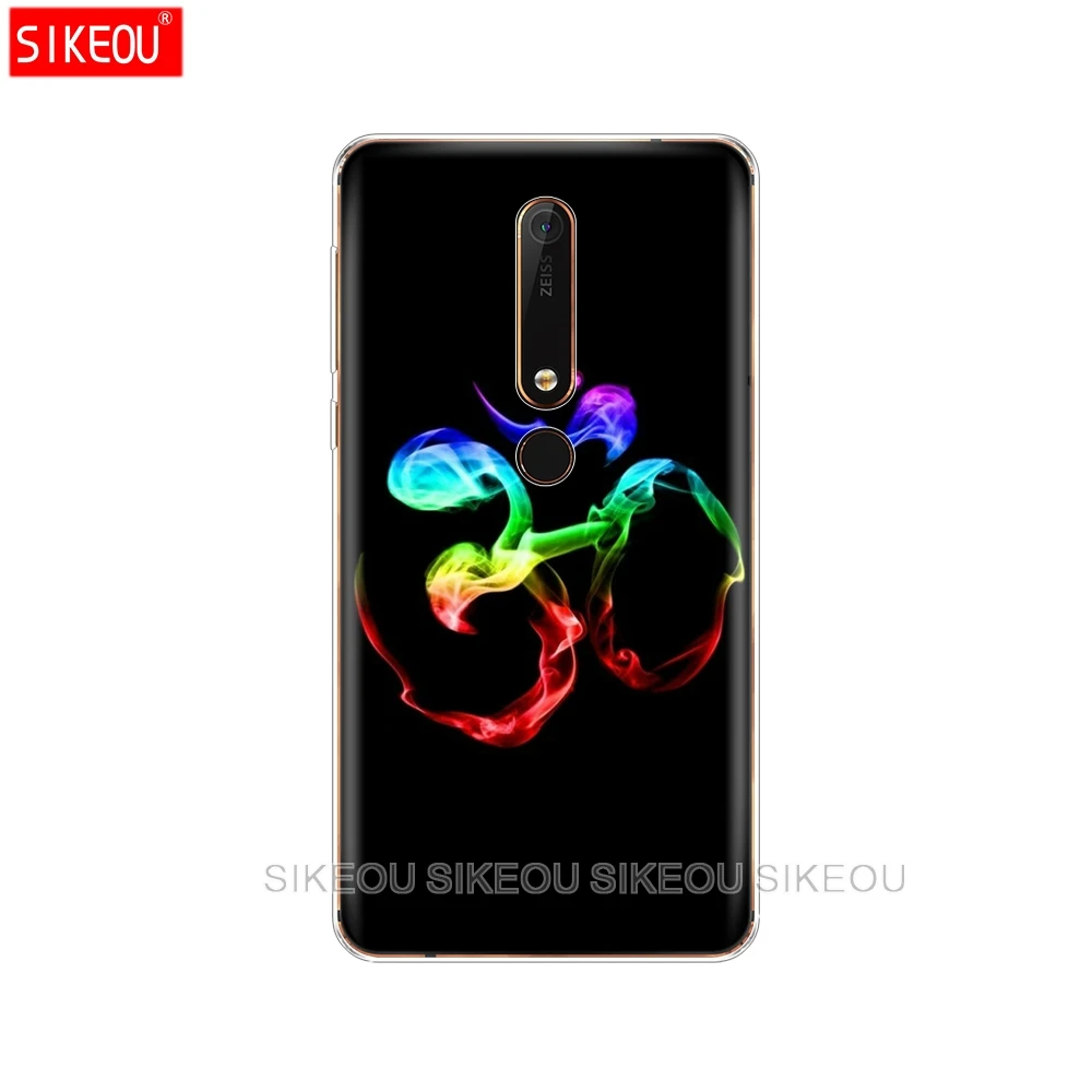 Силиконовый чехол для телефона Nokia 5 3 6 7 PLUS 8 9 /Nokia 1 2018 Aum Om Yoga | Мобильные телефоны и