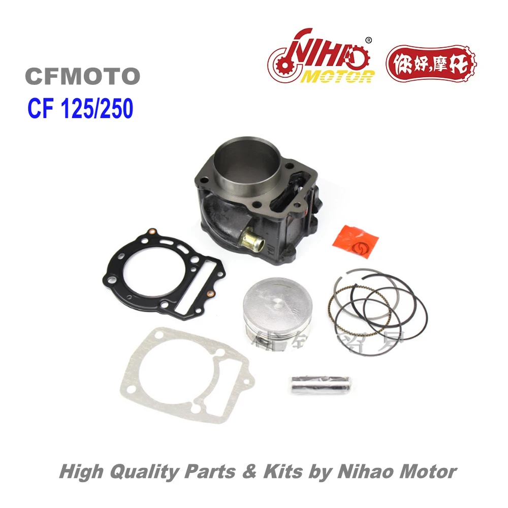 

TZ-56 CF250 CH250 Cylinder Assy CFMoto Parts 250cc/150cc CF MOTO ATV Quad Chinese Motorcycle Engine Spare Nihao Motor