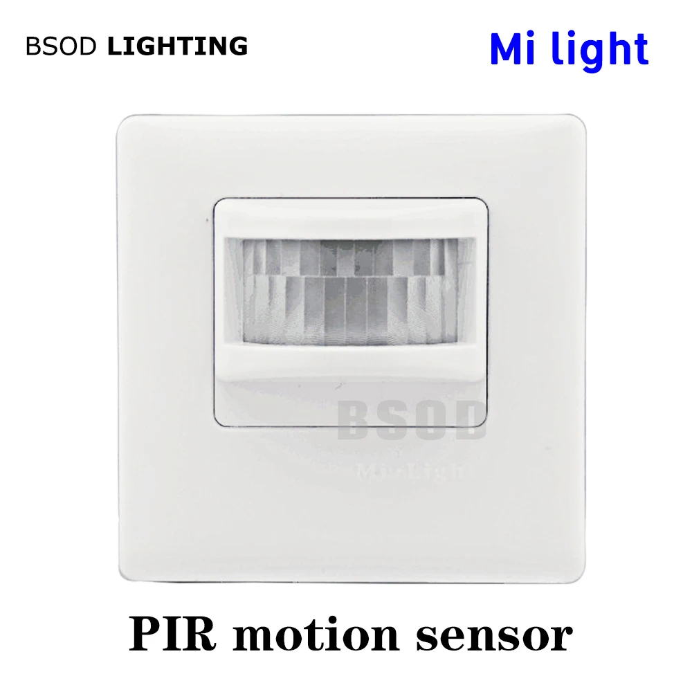 BSOD Milight FUT034 движения Pir Сенсор коммутатор 8 m дистанция AC220V AC110V провода|Контролеры