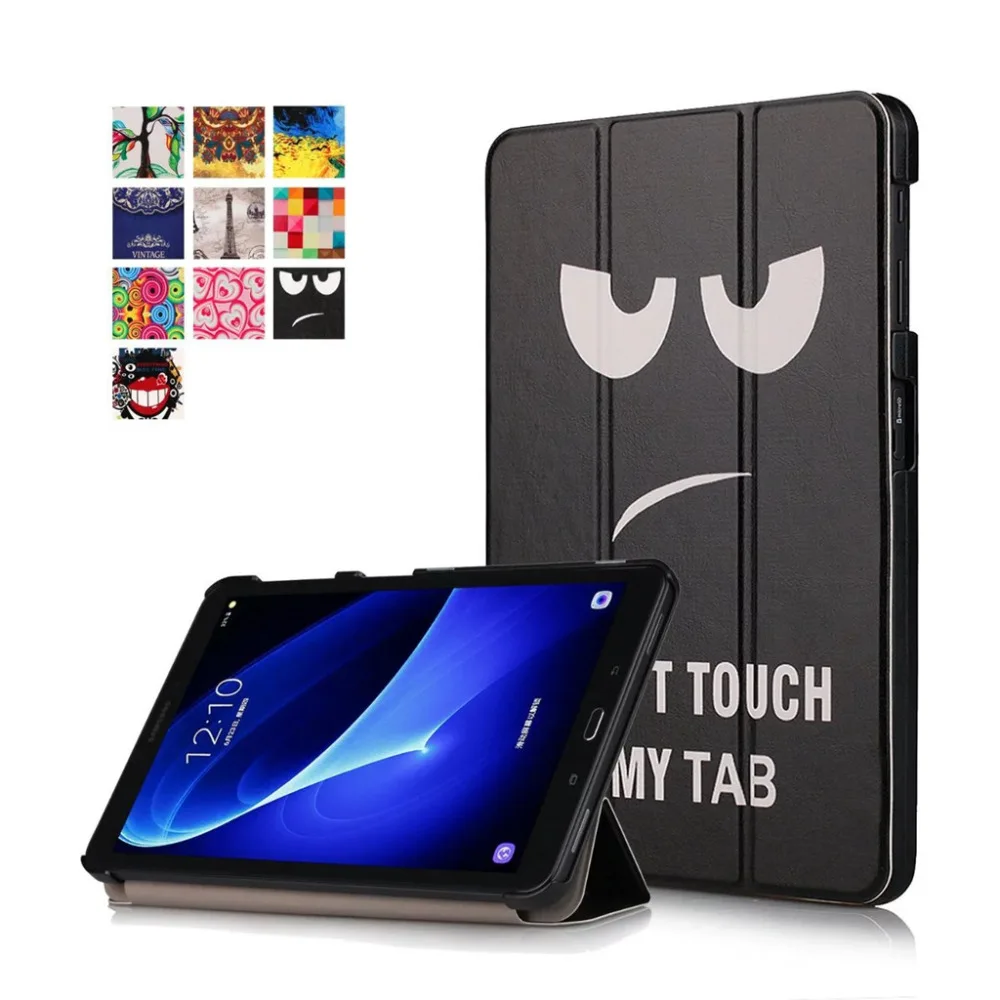 Модный защитный чехол подставка для планшета Samsung Galaxy Tab A 10 1 ''A6 T580N T585C с