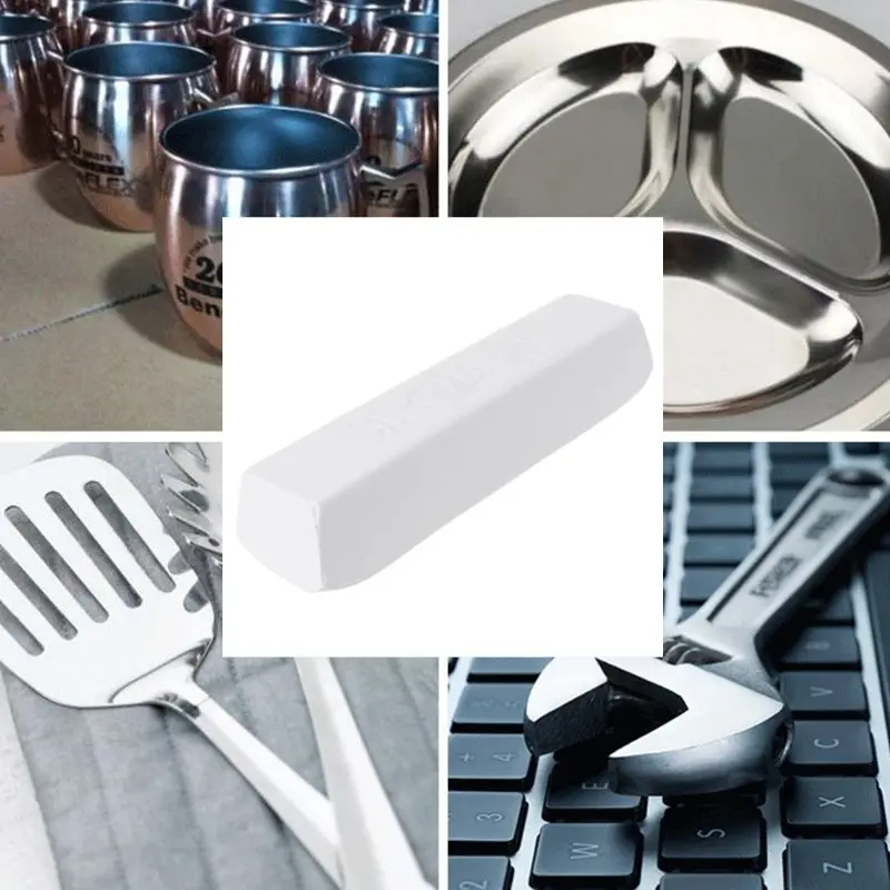 

White Abrasive Polishing Paste Wax For High Lustre Compound Compound Finishing Metals Grinding 510g