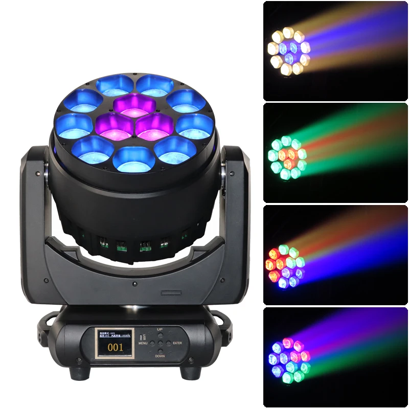 Сильный луч 12*40 Вт движущийся головной сценический концертный светодиод sharpi свет