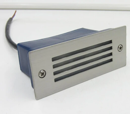 Оптовая цена 2 Вт IP68 Светодиодный светильник для лестниц/шагов утопленная Крытая