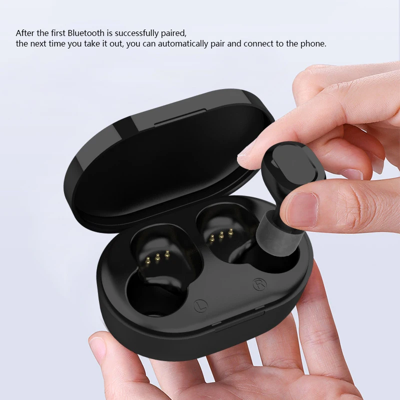 Mini S3 TWS V5.0 Bluetooth Earphone True Wireless Stereo Earbuds With Mic Portable HiFi Deep Bass Sound Cordless Dual Headphones |