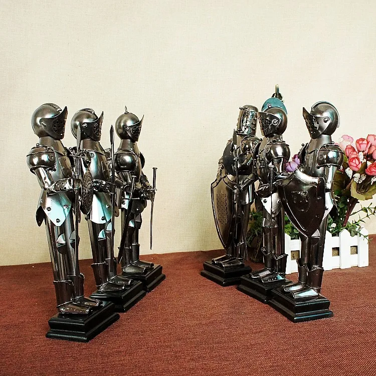 28 см рождественские украшения металлические шипы 6 видов конструкций воин ручная