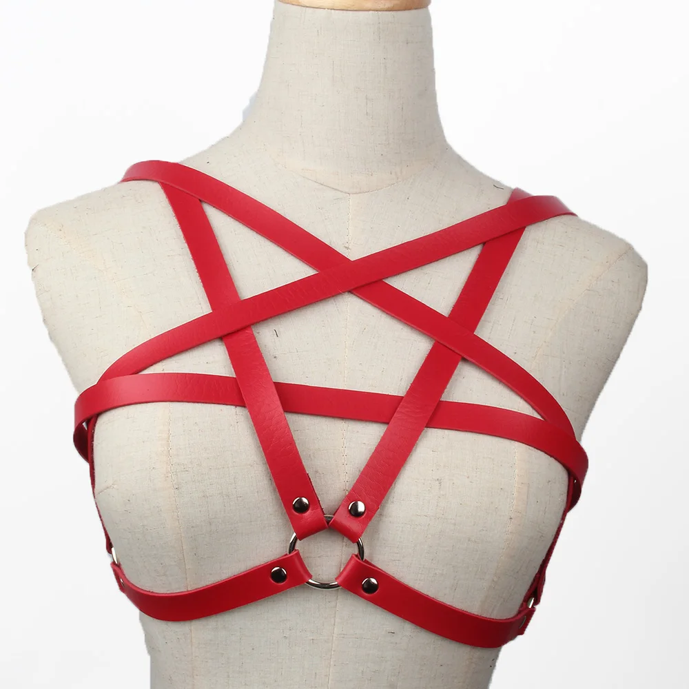 

Naturel Leather Harness Leather Harness Belt Leather Accessories Body Chain