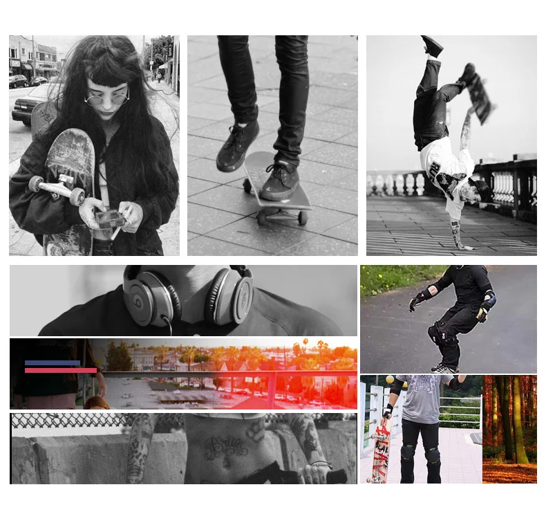 Высококачественные ручки для скейтборда Griptape Скейтборд наждачная бумага износостойкая толстая нескользящая водонепроницаемая для уличного скейтборда
