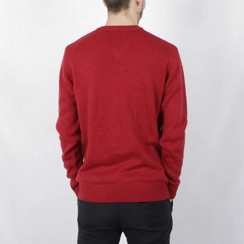 

Spring Autumn Solid Color V-Neck Men's Clothing Pullover Knitted Sweater Coat Male Knitwear Jumper Long Sleeve Casual Jersey