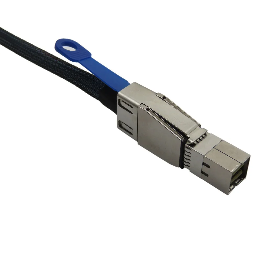 

Mini SAS HD (SFF-8644) to 4xSAS 29 Pin Female(SFF-8482) With 4 Pin Power Server Data Cable