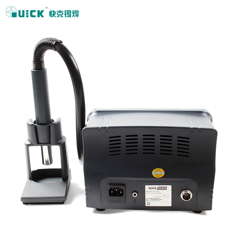 Оригинальный термопистолет 1300W220V QUICK 855PG бессвинцовая паяльная станция горячего