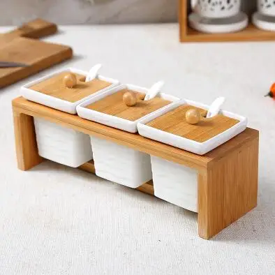 3 в 1 Керамическая сахарница с ложкой|ceramic sugar bowl|sugar bowlceramic |