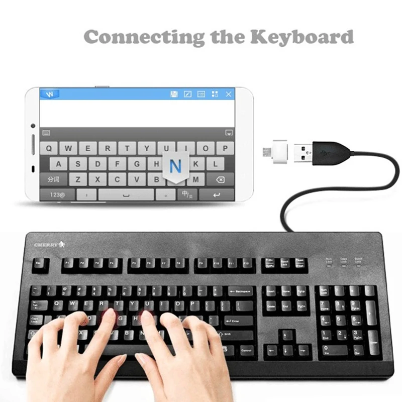 Micro USB Male to 2.0 OTG Adapter Data Converter For Android Phones Tablets | Мобильные телефоны и аксессуары