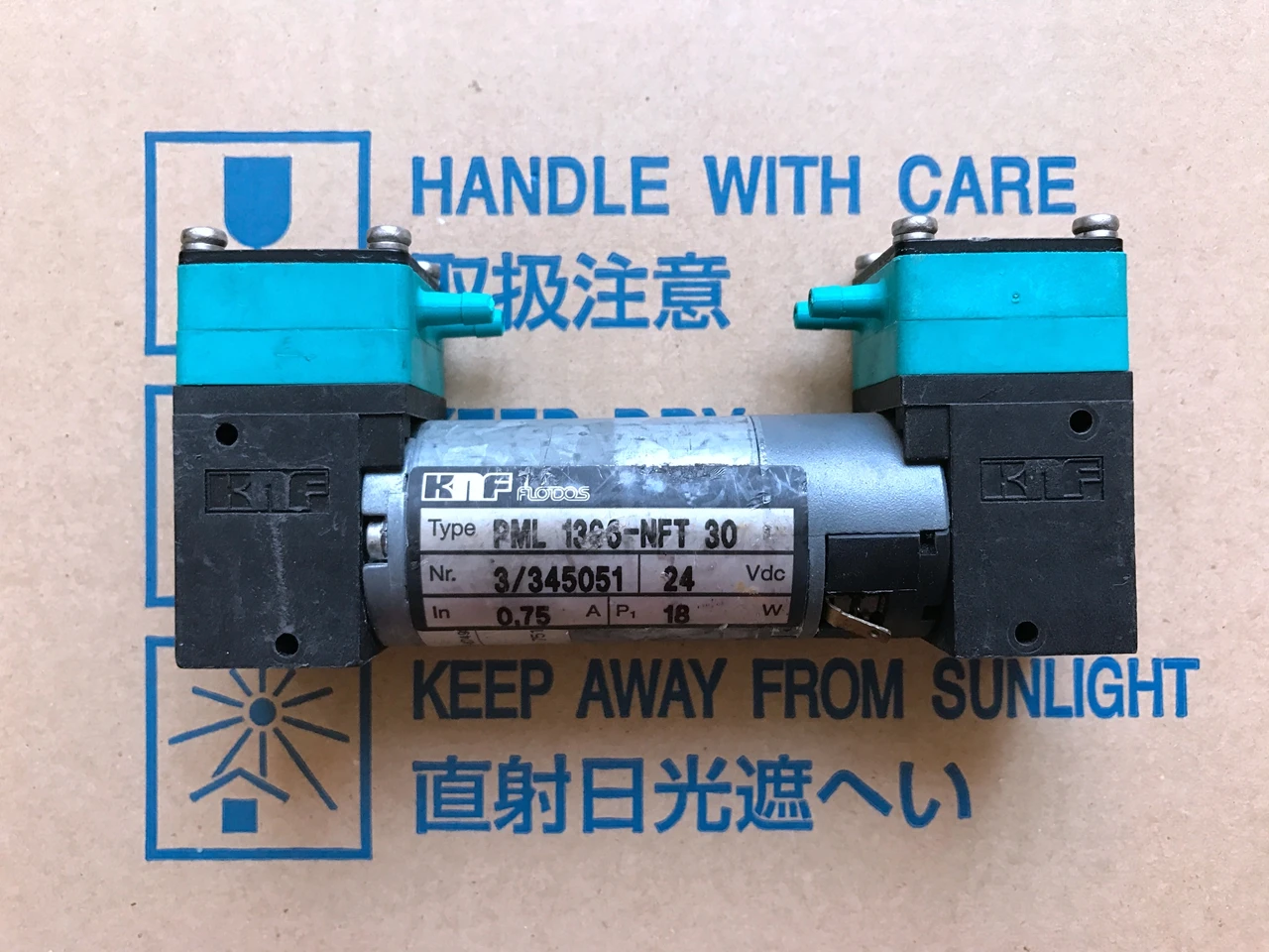 

FOR Used Disassemble Import KNF Double Pump Liquid Pump PML1396-NFT30 24V