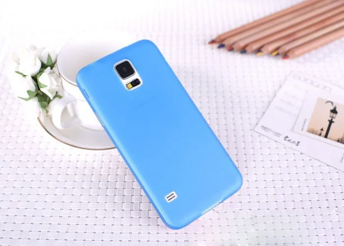 0.3mm Ultra Thin Case for Galaxy s5 Slim Matte Transparent Cover Samsung galaxy S5 i9600 cases |