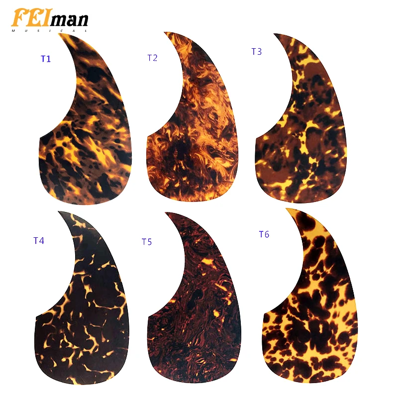 

Feiman guitar parts Acoustic Guitar Pickguard Quality Self-adhesive MA5 Style Pick Guard Sticker For 40" 41" Size guitarra