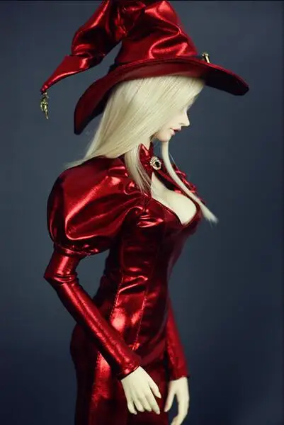 Принимаем заказы на новые классические ретро юбки с красной ведьмой 1/3 1/4 BJD SD SD13