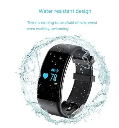 Longess Fitness Tracker Smart Bracelet Bluetooth 4.0 Waterproof Touch Screen Health Wristband Sleep Monitor Sma | Электроника