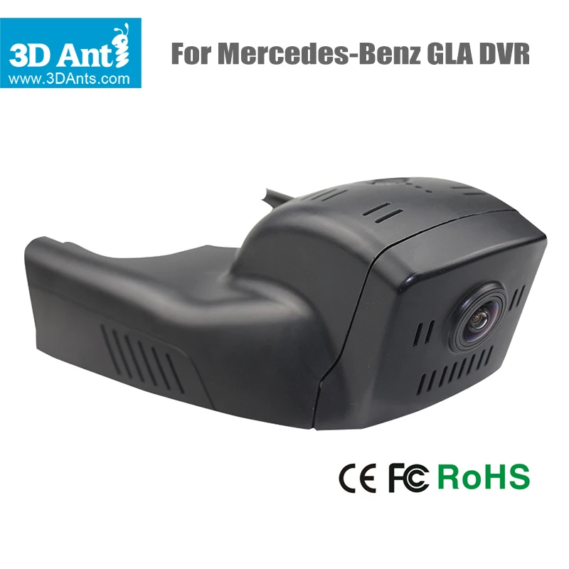 Горячая Тахограф 1080 P рекордер Автомобиля DVR Камера для 2015 Mercedes-Benz GLA 200/220 телефон