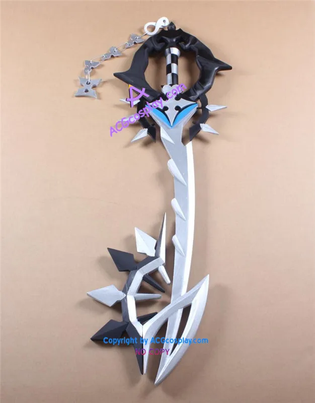 Реквизит для косплея из ПВХ Kingdom Hearts Roxas Two Across Keyblade ACGcosplay|keyblade cosplay|cosplay propskingdom hearts