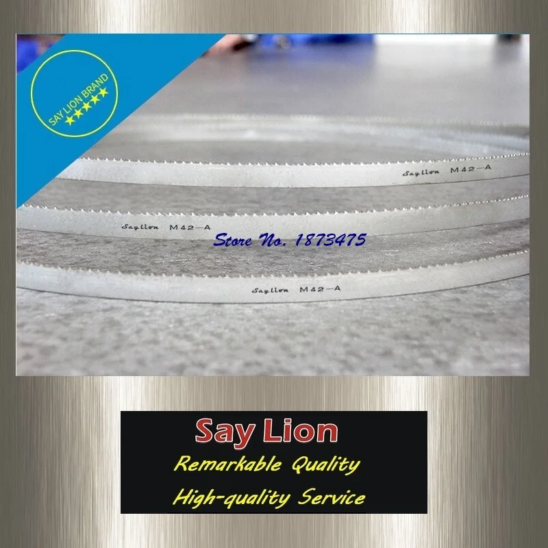 (1pc or 3pcs/lot) 1440x13x0.6x14T HSS metal cutting band saw blade M42 Bi-Metal bandsaw | Electric Saw