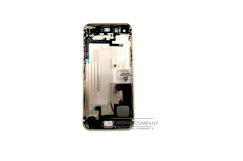 Протестированная задняя крышка средняя Рамка для iphone 5S 5G как SE корпус Батарейная дверь в сборе гибкий кабель с кнопками