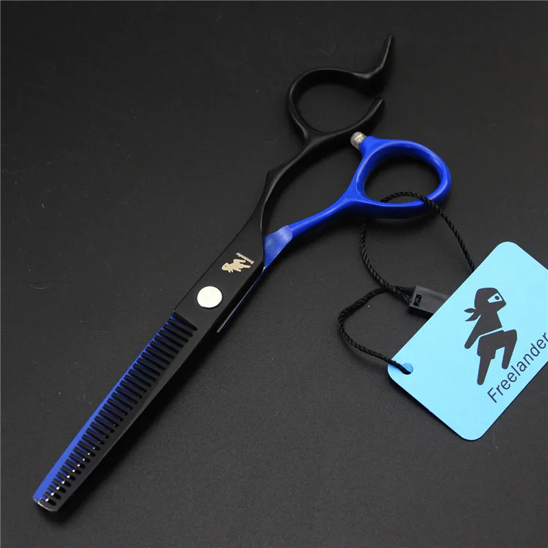 

Black&Blue 6.0 Inch Hair Scissors Professional Tesoura Hairdressing Salon Products Hair Cutting Styling Tools Ciseau Coiffure