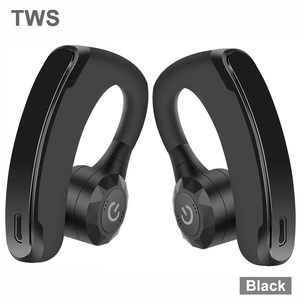 TWS Black XGODY V11 TWS беспроводные наушники Bluetooth наушники с микрофоном свободные руки стерео Bluetooth наушники с крючком для Iphone Xiaomi все - Цвет: TWS Black