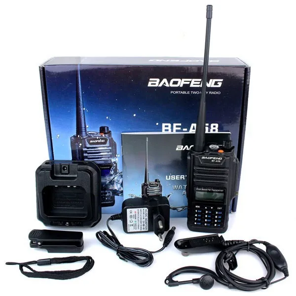 Новинка портативная рация Baofeng 5 Вт UHF VHF UV Двухдиапазонная водонепроницаемая |