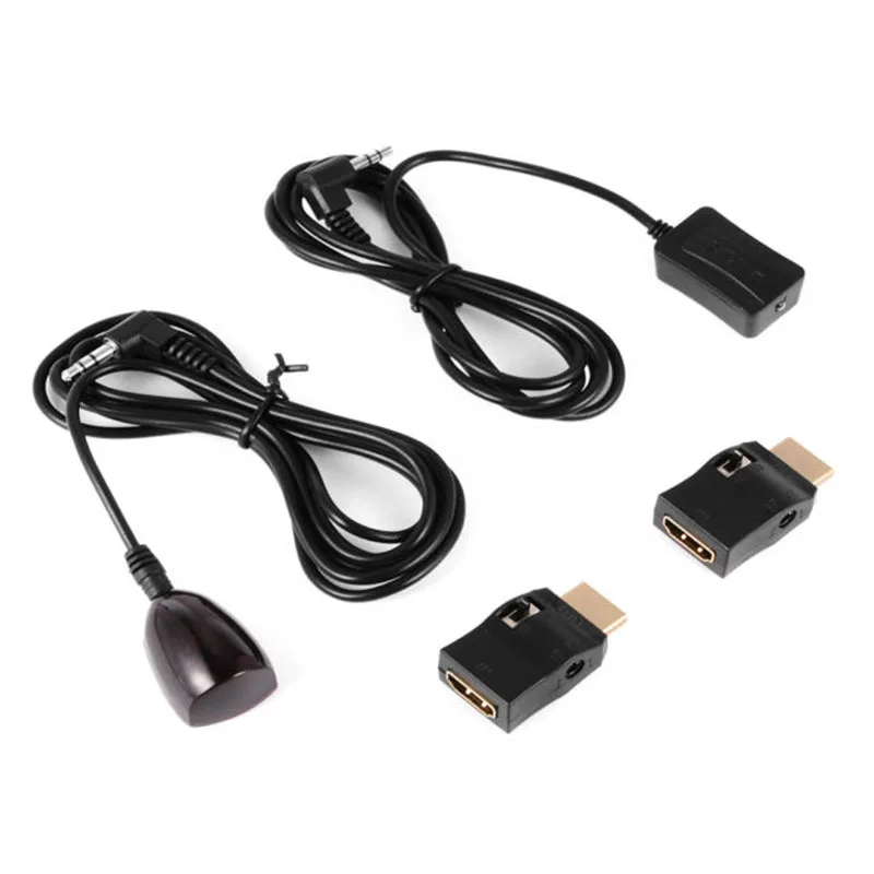 30 кГц~ 50 кГц ИК удлинитель CEC канал HDMI кабель Порт ИК-приемник ИК-излучатель пульт дистанционного управления сигнала удлинитель приемник кабель комплект